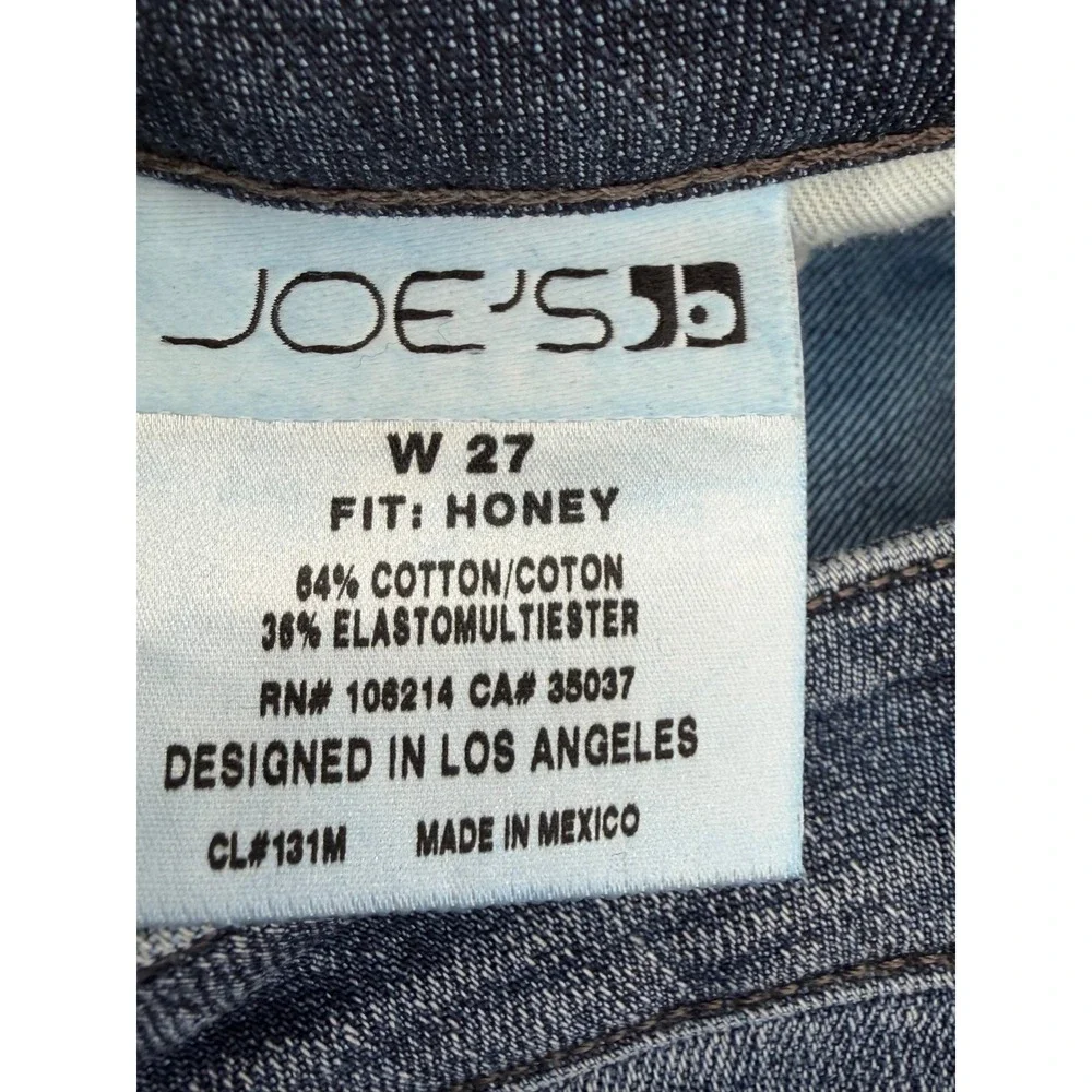 Joe's‎ Jeans Honey Curvy Bootcut Dark Wash Denim Jeans Womens Size 27 CL#131M